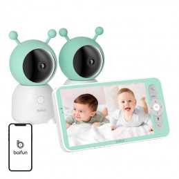 Rotating Baby Monitor Boifun 6T Camera + Monitor