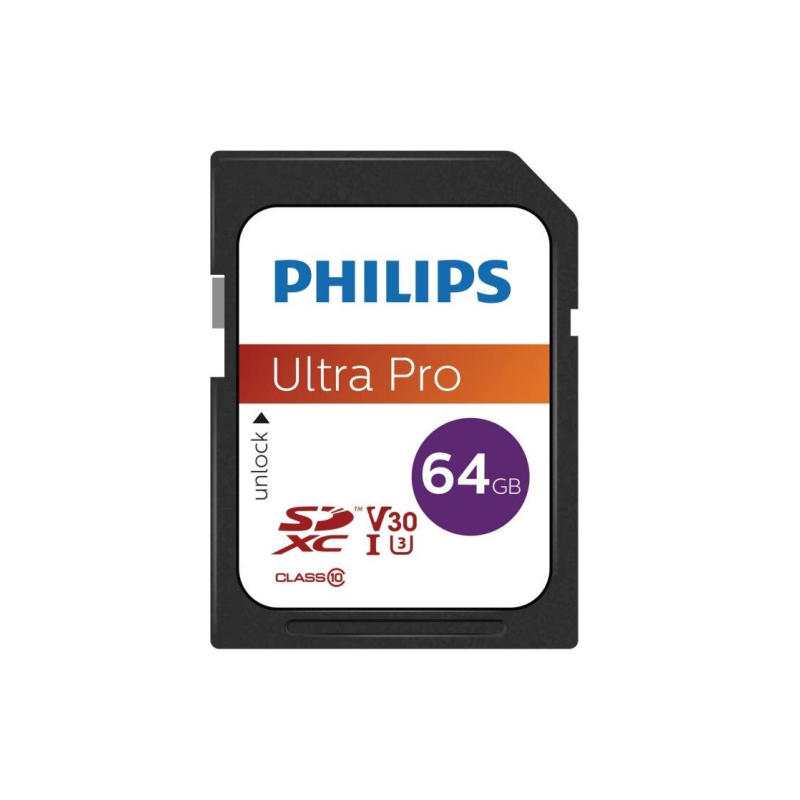 PHILIPS SDXC 64GB Ultra Pro class 10-UHS 1