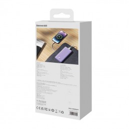 Powerbank Baseus Airpow 10000mAh 20W (fioletowy)