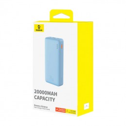 Powerbank Baseus Airpow 20000mAh 20W (niebieski)