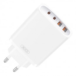 Ładowarka sieciowa XO CE22, 45W, GaN, 2x USB-C, 2x USB-A