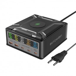 Wall charger Blitzwolf BW-S26 250W (black)