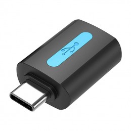 Vention Adapter USB CDTB0, USB-C męski do USB 2.0 żeński (czarny)