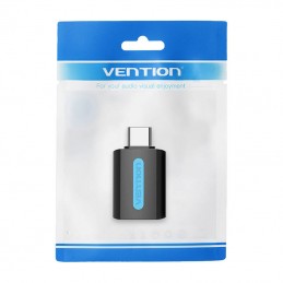 Vention Adapter USB CDTB0, USB-C męski do USB 2.0 żeński (czarny)