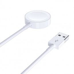 Ładowarka bezprzewodowa Choetech do Apple Watch USB-A (biała)