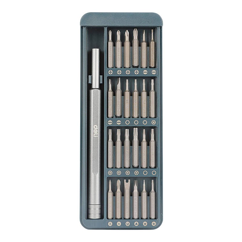 Precision Screwdriver set 25 pcs Deli Tools EDL241025