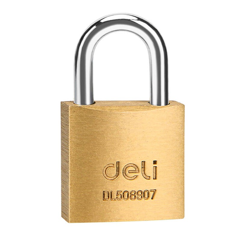 Brass Padlock Deli Tools EDL508907