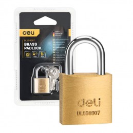 Brass Padlock Deli Tools EDL508907