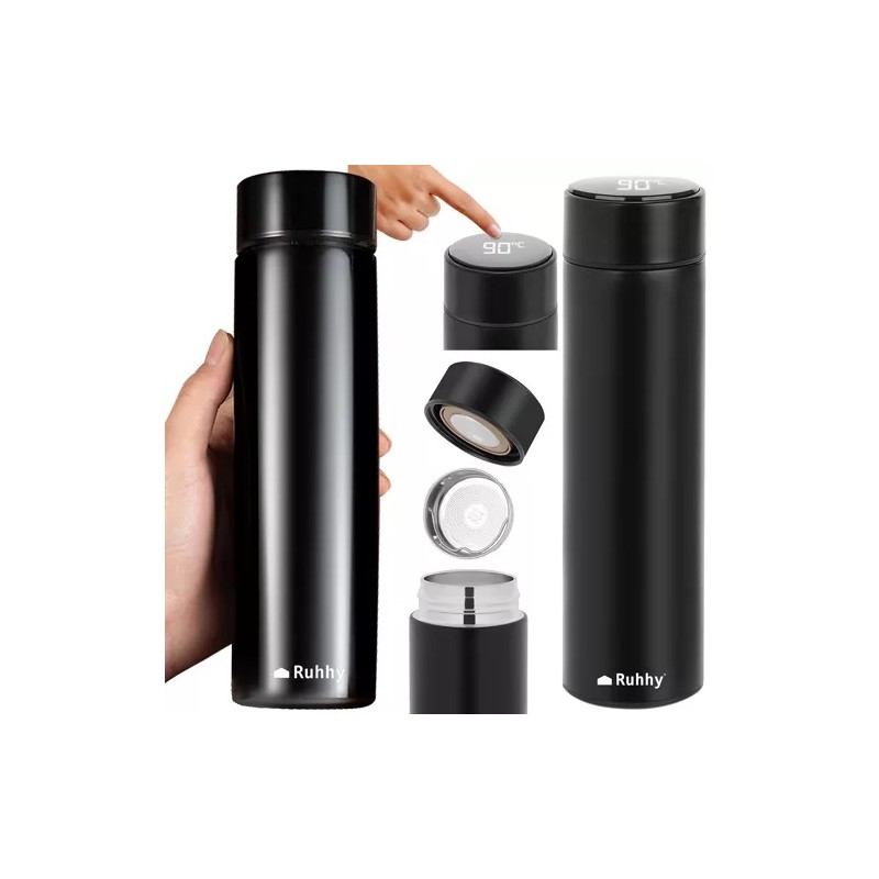 Ruhhy (3261) THERMOS BOTTLE WITH LED DISPLAY AND TEMPERATURE CONTROL 500ml