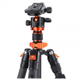 Tripod K - F Concept D255C4+BH-28L + Quick Release Plate ki