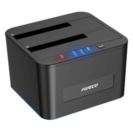 Stacja dokująca-klonowania dysków HDD-SSD FIDECO YPZ04S2 (USB 3.0, SATA)