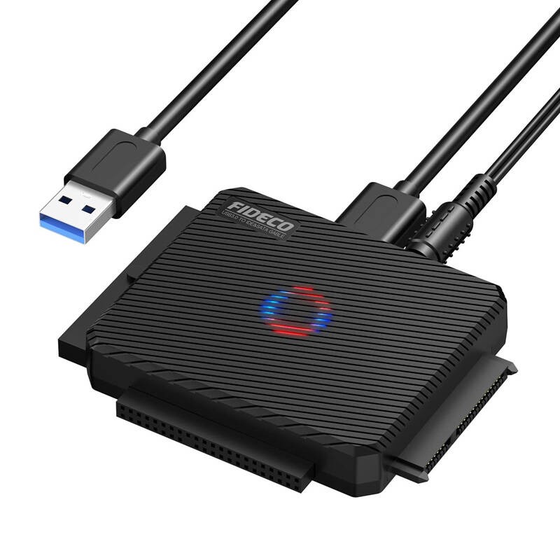 Adapter dysków HDD-SSD FIDECO PL03 (USB 3.0, SATA, IDE 2.5''''-3.