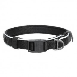 Reflective collar Dogness size XS (Black)