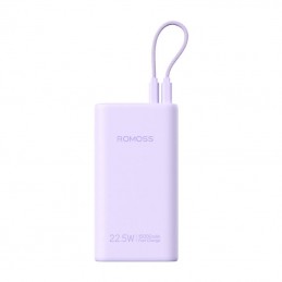 Powerbank Romoss PHA10 10000mAh 22,5W (fioletowy)