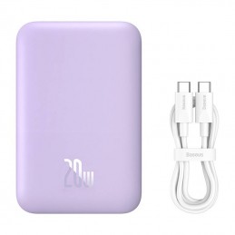 Powerbank mini Baseus 6000 mAh 20W (fioletowy)