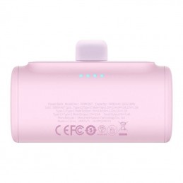 Powerbank Baseus Compact USB-C 5000mAh, 20W (pink)