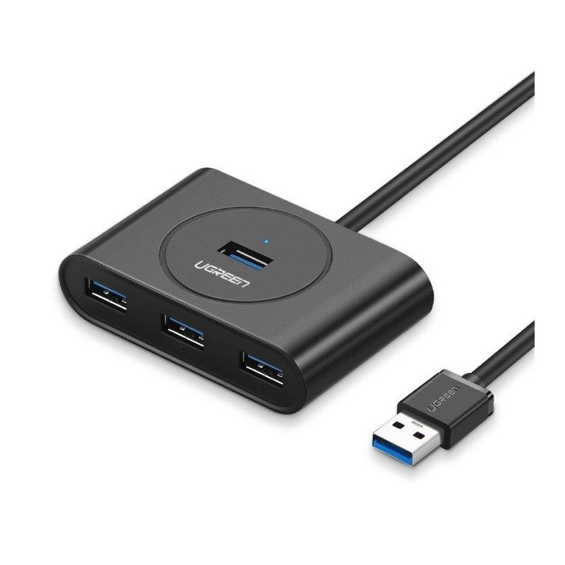 HUB 4in1 UGREEN USB 3.0 0,5m (black)