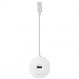 Baseus Hub 4in1 USB to USB 3.0 + 3x USB 2.0 15cm (White)