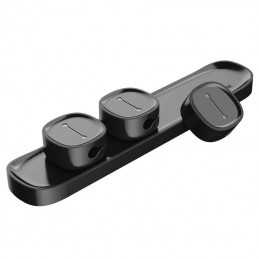 Baseus Peas Magnetic Cable Clip Black