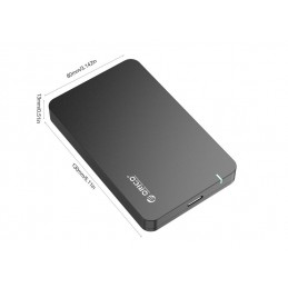 Orico Hard Drive Enclosure  HDD / SSD 2,5" + USB 3.0 Micro B 0.6m