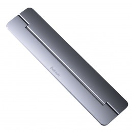 Baseus Self-adhesive aluminum holder for MacBook ultra (dark gray)