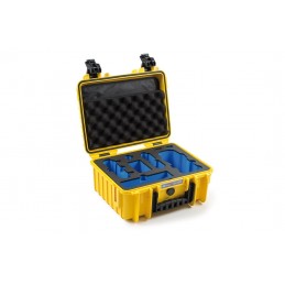 Case B&W type 3000 for DJ Mavic Air 2 / Air 2S yellow