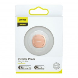 Baseus Invisible Ring holder for smartphones (rose gold)