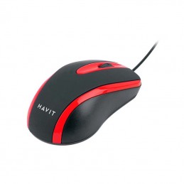 Universal mouse Havit MS753 (black&red)