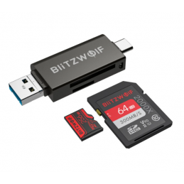 Card reader SD USB-C / USB-A Blitzwolf BW-CR1