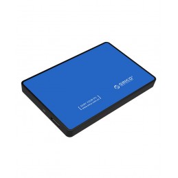 Hard drive external enclosure Orico SSD/HDD 2.5" SATA III (blue)