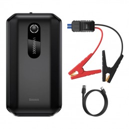 Baseus Super Energy Car Jump Starter 10000mAh, 1000A, USB (black)