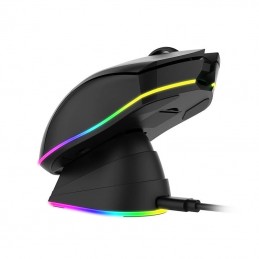 Wireless gaming mouse + charging dock Dareu EM901X 2.4G (black)