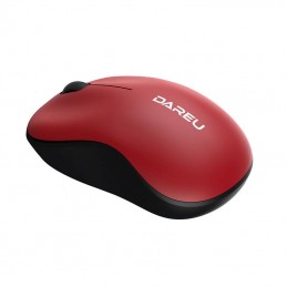 Wireless mouse Dareu LM106 2.4G 1200 DPI (black&red)