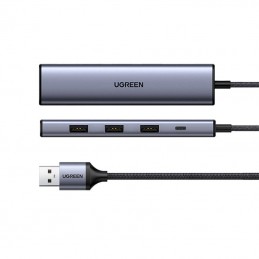 Hub UGREEN 5in1 Adapter, USB to 4x USB 3.0