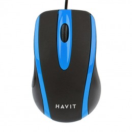 Universal mouse Havit MS753 (black & blue)