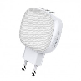 Wall charger LDNIO A3510Q, 2x USB + USB-C, PD + QC 3.0, 32W (white)