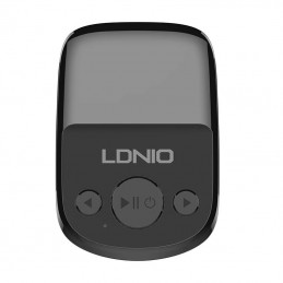 FM transmitter LDNIO C706Q with Bluetooth, 2x USB, AUX (black)