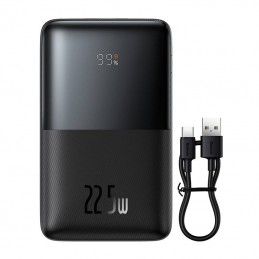 Powerbank Baseus Bipow Pro 20000mAh, 2xUSB, USB-C, 22.5W (black)