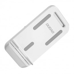 Mini foldable desktop phone holder Dudao F14S (white)