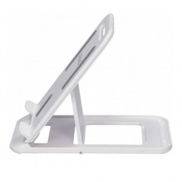 Mini foldable desktop phone holder Dudao F14S (white)