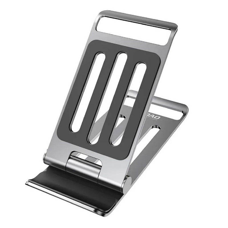 Folding phone stand Dudao F14 (gray)