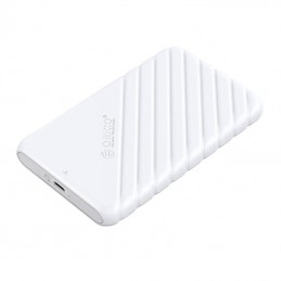 Orico 2.5' HDD / SSD Enclosure, 6 Gbps, USB-C 3.1 Gen1 (White)