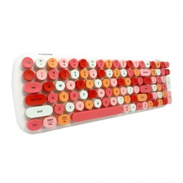 Wireless keyboard MOFII Candy BT (White-Pink)