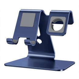 Stand for phone/tablet and watch Omoton CW01 (navy blue)