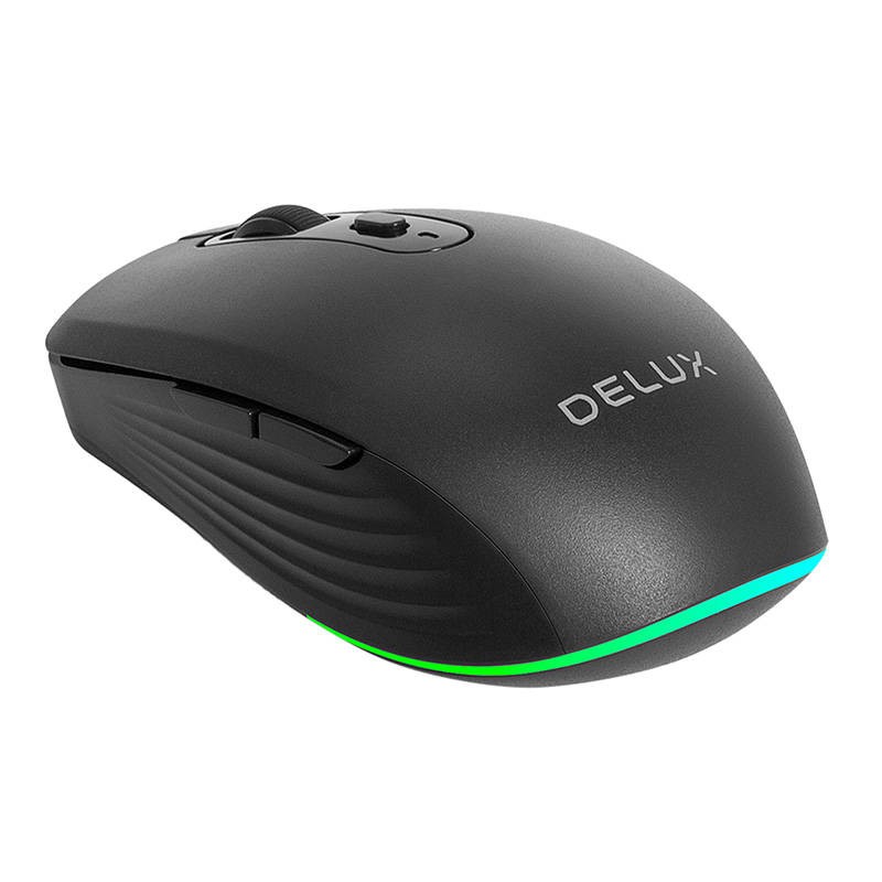 Wireless  Mouse Delux M523DB BT+2.4G