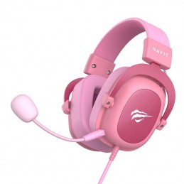 Gaming headphones Havit H2002D (pink)