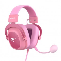 Gaming headphones Havit H2002D (pink)