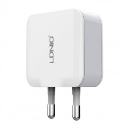 Wall charger  LDNIO A2201 2USB +  MicroUSB cable