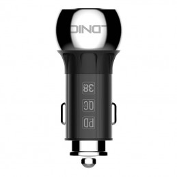 LDNIO C1 USB, USB-C Car charger + USB-C - USB-C Cable