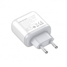 Wall charger LDNIO A2526C USB, USB-C 45W + USB-C - USB-C Cable